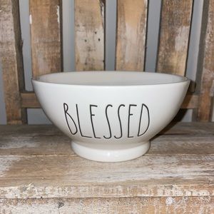 Rae Dunn “BLESSED” cereal bowl